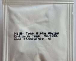 Alpha Amylase Enzymen 5 Gram - werkt tot 105 ℃