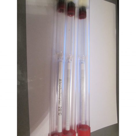 West Kin Look - 3x Alcoholmeter 0 tot 100%