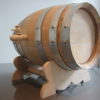 Frans eiken wijnvat / whiskyvat - 10 Liter - Afbeelding 3