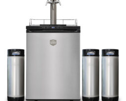 Keg King - Kegerator met 3 taps + 3X 19 Liter Keg