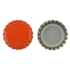 West Kin Look - Kroonkurk oranje - 100 stuks 26 mm - Afbeelding 3