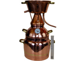 15 Liter - Alquitara, echte spaanse ketel - complete set
