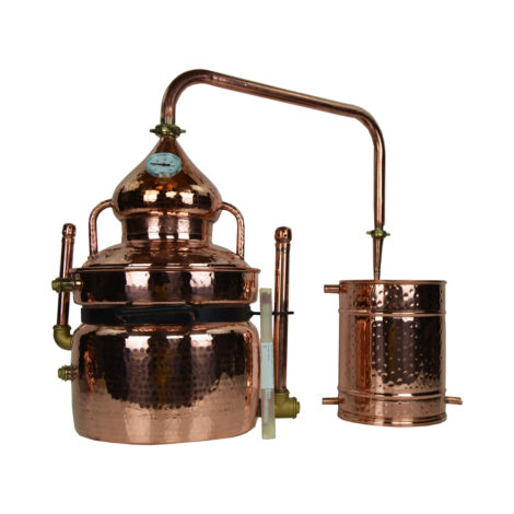 20 Liter - Bain Marie distilleerketel - complete set