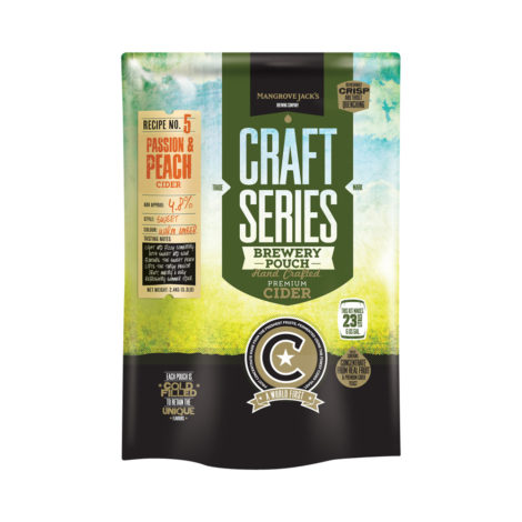 Mangrove Jack's - Passievrucht en Perzik Cider - 2,4 kg