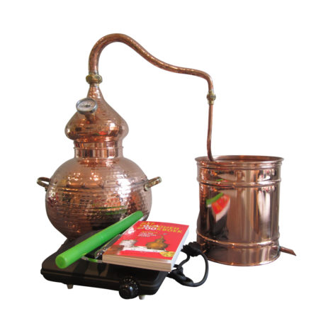 3 Liter - Pro distilleerketel - complete set