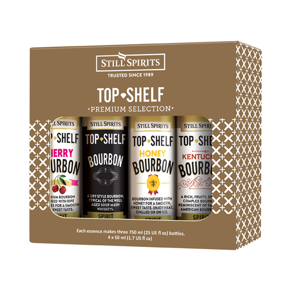 stillspiritstopshelfpremiumbourbonselection4soorten