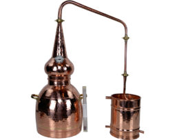 15 Liter - Whisky alambiek distilleerketel - complete set