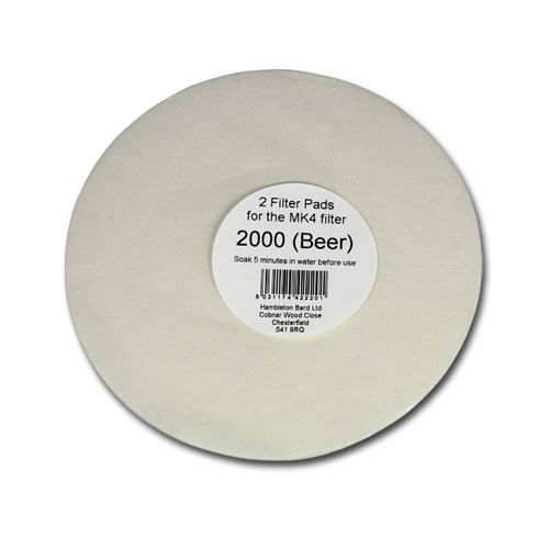 West Kin Look - filter schijf grof 2-PACK