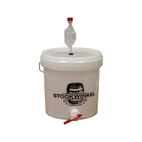 Stookwinkel - Emmer 10 Liter met waterslot