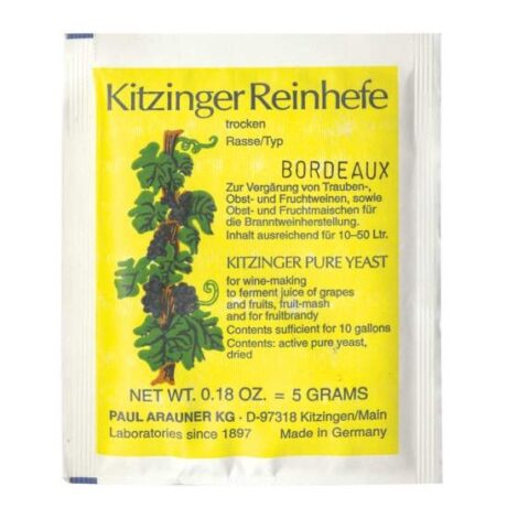 Kitzinger Reinhefe - Bordeaux edelgist - 5 g