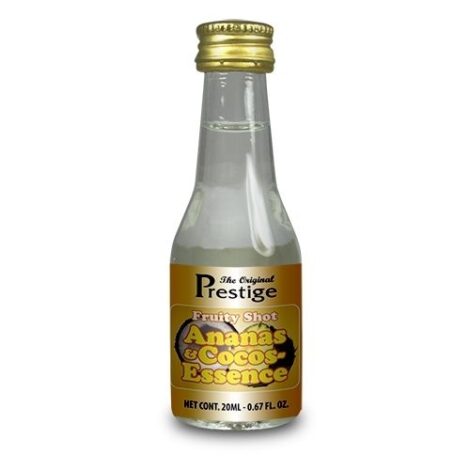 Prestige - Kokos / ananas, fruity shot essense - 20 ml