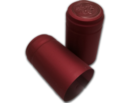 Krimpcapsules - bordeaux 30 stuks