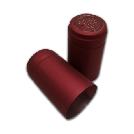 Krimpcapsules - bordeaux 30 stuks