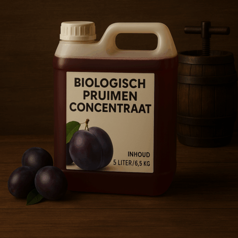 5L Biologisch Pruimenconcentraat – Voor Schnapps, wijn en likeur