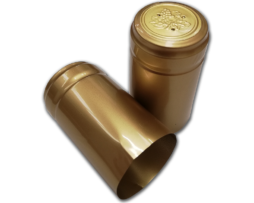 Krimpcapsules - Goud 30 stuks