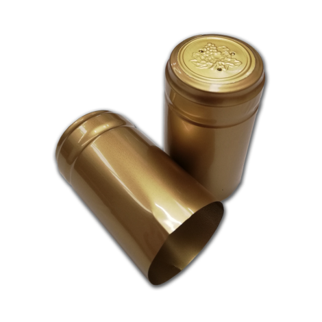 Krimpcapsules - Goud 30 stuks