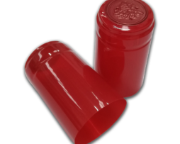 Krimpcapsules - Rood  30 stuks