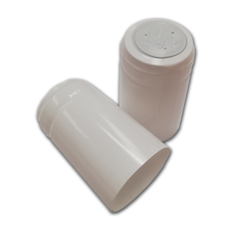 Krimpcapsules - wit 30 stuks
