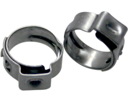 2 Slangenklemmen voor bierleiding 7/10 mm