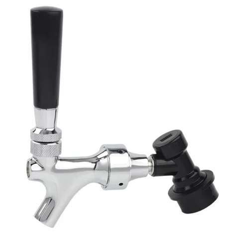 Tapkraan met Ball-lock Chrome voor Soda keg