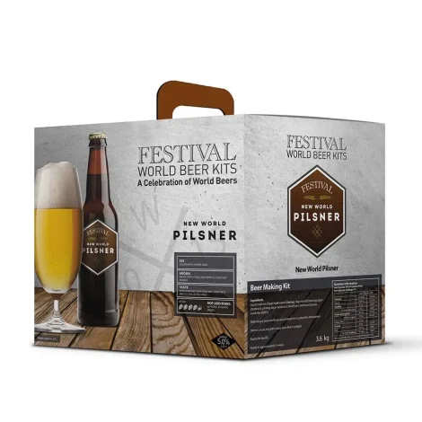 Festival World - Bierpakket - New World Pilsner